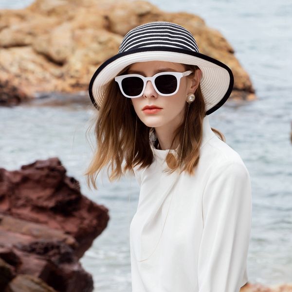 straw hat short eaves curly edge beach sunscreen hats women sun protection holiday travel fashion outdoor breathable cap h212, Blue;gray
straw hat short eaves curly edge beach sunscreen hats women sun protection holiday travel fashion outdoor breathable cap h212, Blue;gray