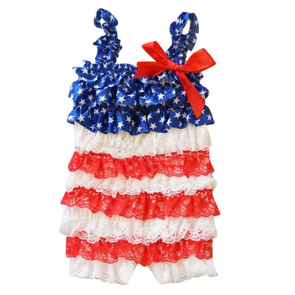 4th of july newborn baby girls ruffle lace stars striped toddler outfits fourth of july children clothes romper jumpsuit outfit, Blue
4th of july newborn baby girls ruffle lace stars striped toddler outfits fourth of july children clothes romper jumpsuit outfit, Blue