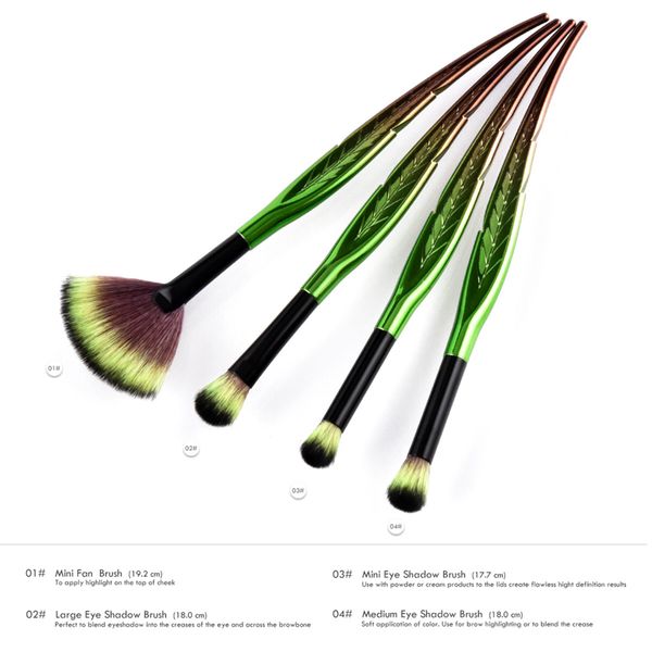 makeup brushes 4pcs/bag eyeshadow brush blending set mini fan powder contour beauty cosmetic colorful for make up tool
makeup brushes 4pcs/bag eyeshadow brush blending set mini fan powder contour beauty cosmetic colorful for make up tool