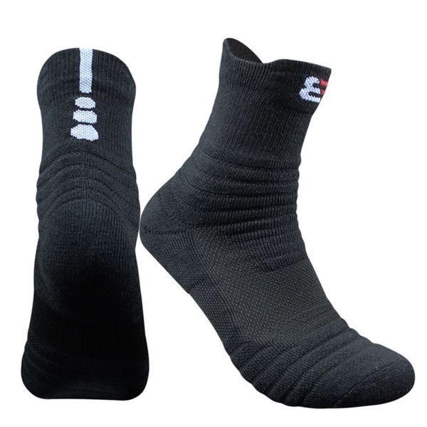 1 pair man thickening towel cotton bottom basketball socks outdoors run badminton tennis middle tube sport socks, Black
1 pair man thickening towel cotton bottom basketball socks outdoors run badminton tennis middle tube sport socks, Black