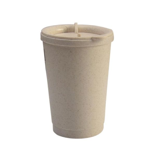 280ml double-wall insulation wheat fiber straw coffee cup travel mug leakproof water cup
280ml double-wall insulation wheat fiber straw coffee cup travel mug leakproof water cup