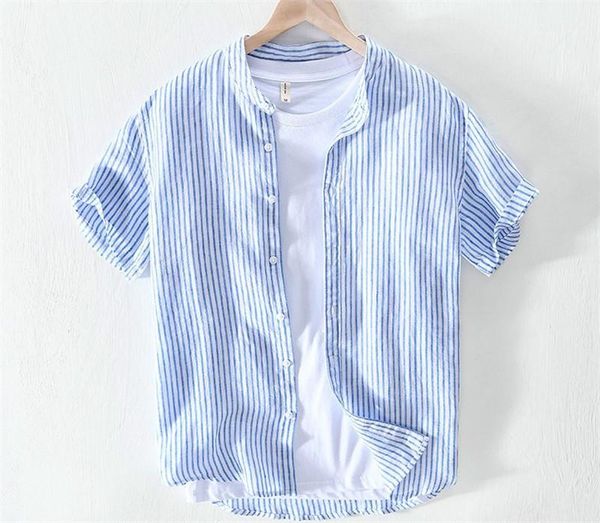 shirts striped print mens designer shirts short sleeved stand collar button shirts summer casual fashion mens, White;black
shirts striped print mens designer shirts short sleeved stand collar button shirts summer casual fashion mens, White;black