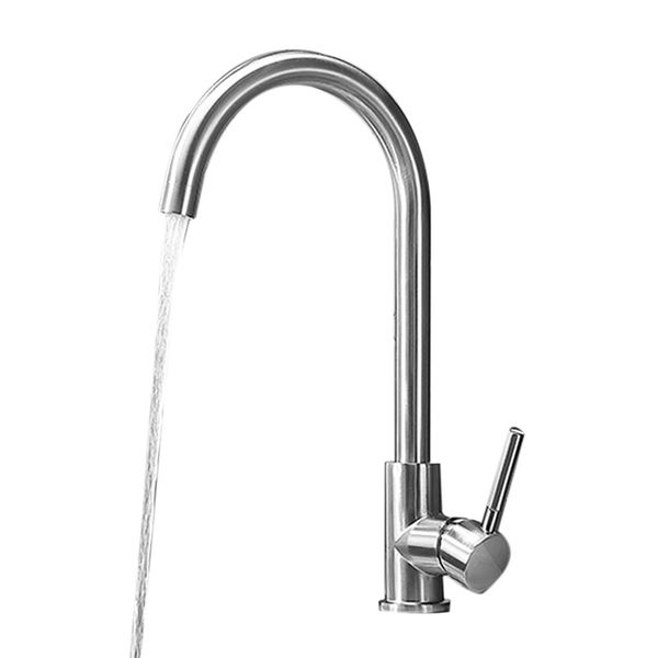 360 degree swivel good valued modern cold mixer stainless steel single handle brushed steel bar kitchen sink faucet, easy i
360 degree swivel good valued modern cold mixer stainless steel single handle brushed steel bar kitchen sink faucet, easy i