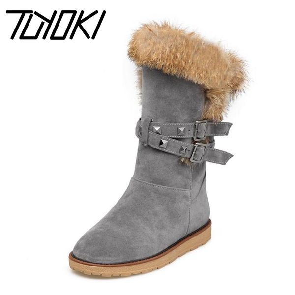 tuyoki size 34-43 women snow boots keep warm winter shoes women rivets plush fur short boots new fashion lady flats footwear, Black
tuyoki size 34-43 women snow boots keep warm winter shoes women rivets plush fur short boots new fashion lady flats footwear, Black
