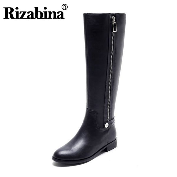 rizabina корова кожа колено высокие сапоги для женщин простой solid color круглый toe side zipper long boots женщина обувь размер 34-42, Black
rizabina корова кожа колено высокие сапоги для женщин простой solid color круглый toe side zipper long boots женщина обувь размер 34-42, Black