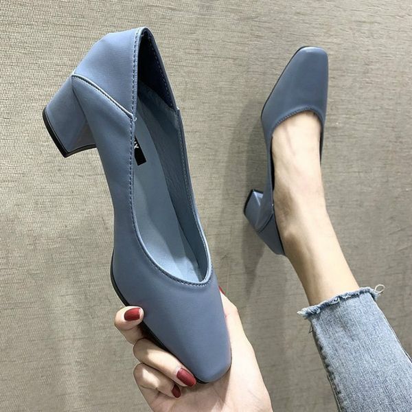 new two-wear single shoes women's trendy shoes mid-heel thick heel high heels square head shallow mouth granny shoes women, Black
new two-wear single shoes women's trendy shoes mid-heel thick heel high heels square head shallow mouth granny shoes women, Black