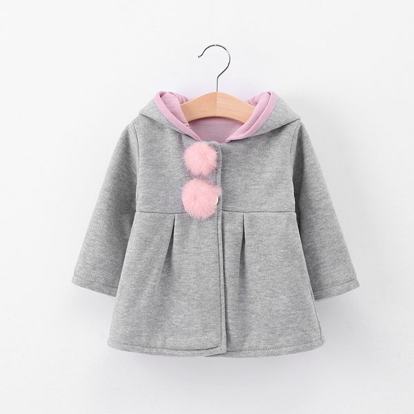 autumn toddler baby girls hooded jacket spring baby cotton ears children's clothing solid color cute winter infant jacket, Blue;gray
autumn toddler baby girls hooded jacket spring baby cotton ears children's clothing solid color cute winter infant jacket, Blue;gray