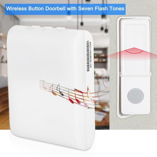 doorbells wireless button door bell patient elderly deaf caller with 7 kinds of flash lamp color tones timbre inalambrico exterior deurbel
doorbells wireless button door bell patient elderly deaf caller with 7 kinds of flash lamp color tones timbre inalambrico exterior deurbel