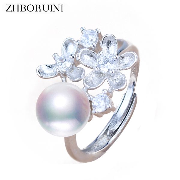 zhboruini pearl ring natural freshwater pearl jewelry 925 sterling silver rings for women high guality flower wedding rings gift, Golden;silver
zhboruini pearl ring natural freshwater pearl jewelry 925 sterling silver rings for women high guality flower wedding rings gift, Golden;silver