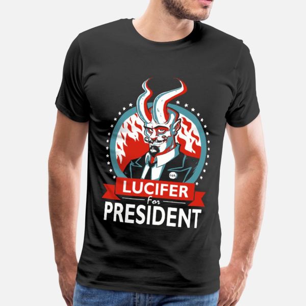lucifer for president voting t shirt men customize tee shirt euro size s-3xl basic solid cute casual summer formal shirt
lucifer for president voting t shirt men customize tee shirt euro size s-3xl basic solid cute casual summer formal shirt