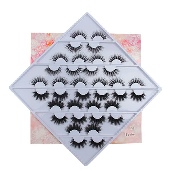 18 pairs natural 3d false eyelashes fake lashes makeup kit mink lashes extension mink eyelashes maquiagem
18 pairs natural 3d false eyelashes fake lashes makeup kit mink lashes extension mink eyelashes maquiagem