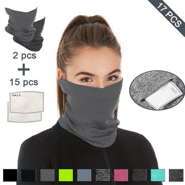 bandana scarf with filter protection uv sun breathable face scarves headwear outdoor sports gaiter tube balaclava headscarf, Blue;gray
bandana scarf with filter protection uv sun breathable face scarves headwear outdoor sports gaiter tube balaclava headscarf, Blue;gray