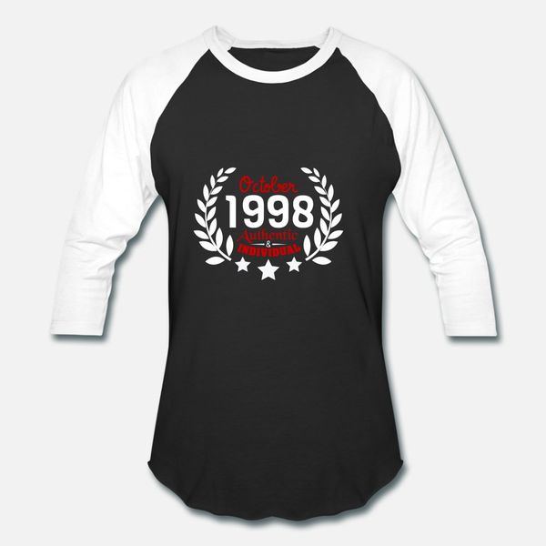authentic & individual since october 1998 t shirt men personalized short sleeve o neck pattern funny casual summer style trend shirt
authentic & individual since october 1998 t shirt men personalized short sleeve o neck pattern funny casual summer style trend shirt