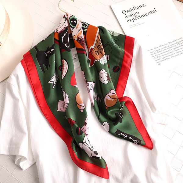 new style scarf spring autumn lady sunscreen shawl women's quality fashion square silk scarves luxury beach printed headscarf, Blue;gray
new style scarf spring autumn lady sunscreen shawl women's quality fashion square silk scarves luxury beach printed headscarf, Blue;gray
