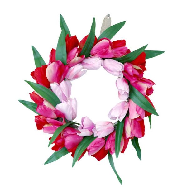 1pc tulip garland durable chic vivid novel party supplies round wreath wedding decor simulation flower wreath
1pc tulip garland durable chic vivid novel party supplies round wreath wedding decor simulation flower wreath