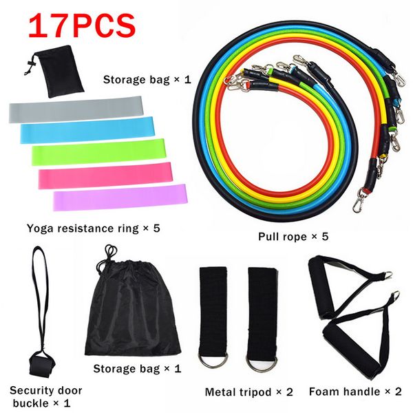 bands 17pcs / set unisex rubber loop tube bands латекс сопротивление gym дверь anchor голеностопных ремни с сумкой йога упражнение фитнес гр
bands 17pcs / set unisex rubber loop tube bands латекс сопротивление gym дверь anchor голеностопных ремни с сумкой йога упражнение фитнес гр