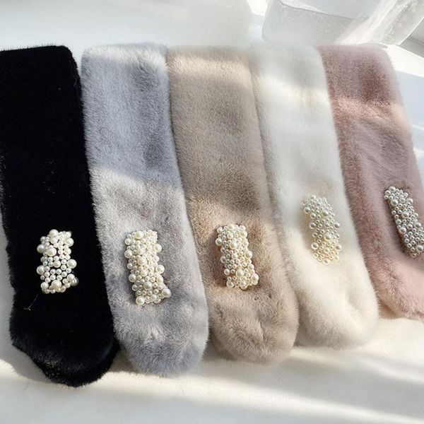 winter women solid color warm faux pearl imitation fur neck scarf warmer wrap, Blue;gray
winter women solid color warm faux pearl imitation fur neck scarf warmer wrap, Blue;gray