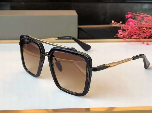 classic square sunglasses metal gold black frame brown gradient occhiali da sole uv400 outdoor protection sunglasses for men new with box, White;black
classic square sunglasses metal gold black frame brown gradient occhiali da sole uv400 outdoor protection sunglasses for men new with box, White;black