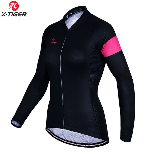 x-tiger women 100% polyester long sleeve cycling jersey mtb bike cycling clothing wear bicycle clothes maillot ropa ciclismo, Black;red
x-tiger women 100% polyester long sleeve cycling jersey mtb bike cycling clothing wear bicycle clothes maillot ropa ciclismo, Black;red