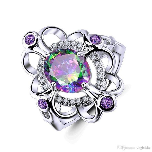 2018 new fashion colorful stone flower rings for women euramerican creative zirconia engagement wedding rings bride jewelry anel, Golden;silver
2018 new fashion colorful stone flower rings for women euramerican creative zirconia engagement wedding rings bride jewelry anel, Golden;silver