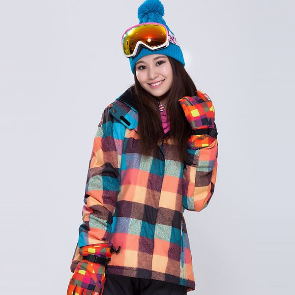 new double plate snowboard clothing ladies korean style new waterproof windproof plaid ski suit super thick warm ski jacket
new double plate snowboard clothing ladies korean style new waterproof windproof plaid ski suit super thick warm ski jacket
