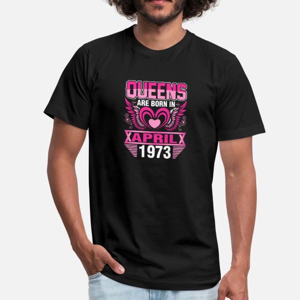 queens are born in april 1973 t shirt men designs 100% cotton plus size 3xl homme fitness new style summer style leisure shirt
queens are born in april 1973 t shirt men designs 100% cotton plus size 3xl homme fitness new style summer style leisure shirt