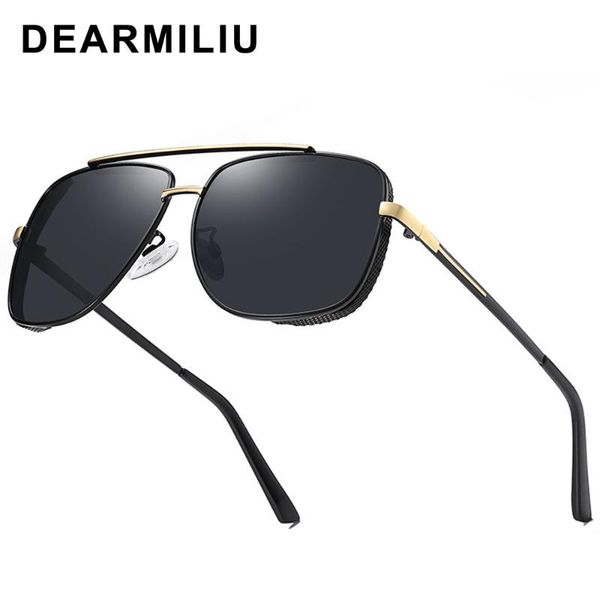 dearmiliu 2020 new metal men's square frame polarized sunglasses driving night vision driving sun glasses a616, White;black
dearmiliu 2020 new metal men's square frame polarized sunglasses driving night vision driving sun glasses a616, White;black