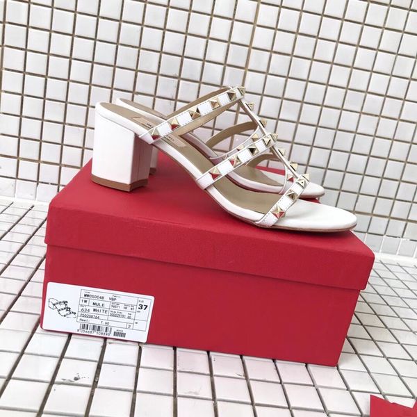 women high-heeled shoes luxury sandals loafer summer genuine leather shoes flat rivet shoes brands slippers 2020 designer, Black
women high-heeled shoes luxury sandals loafer summer genuine leather shoes flat rivet shoes brands slippers 2020 designer, Black