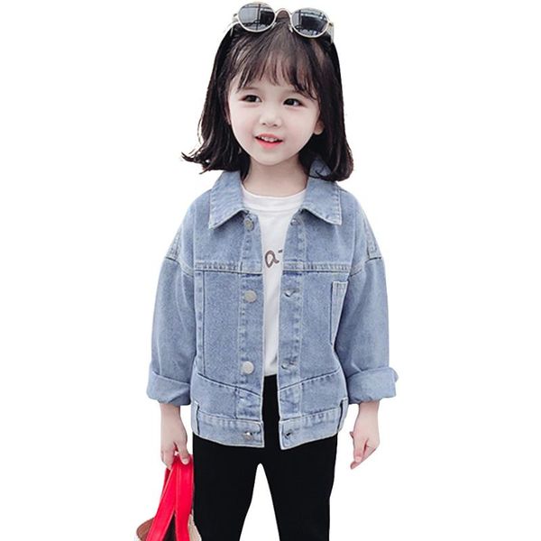 jackets baby girl jacket solid color denim coat spring autumn kids coats outerwear casual style clothes, Blue;gray
jackets baby girl jacket solid color denim coat spring autumn kids coats outerwear casual style clothes, Blue;gray