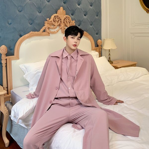 men's trench coats male women windbreaker overcoat jacket streetwear hip hop outerwear men vintage fashion loose casual long pink coat, Tan;black
men's trench coats male women windbreaker overcoat jacket streetwear hip hop outerwear men vintage fashion loose casual long pink coat, Tan;black