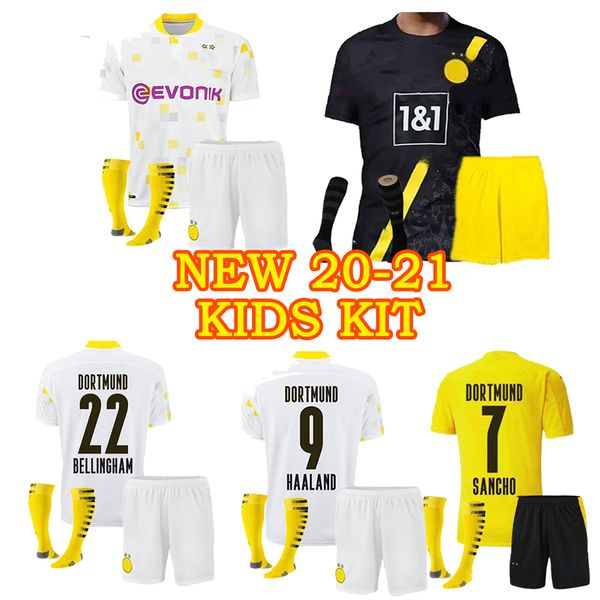 2021 kids kit +socks yellow soccer jersey #17 haaland home 20 21 #7 sancho #11 reus child dortmund football shirt customized with shorts, Black
2021 kids kit +socks yellow soccer jersey #17 haaland home 20 21 #7 sancho #11 reus child dortmund football shirt customized with shorts, Black