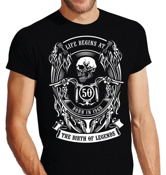 2019 summer tee shirt skull skul biker t-shirt 50 birthday 68 1968 50 years fifty birthday mc o-neck t-shirt
2019 summer tee shirt skull skul biker t-shirt 50 birthday 68 1968 50 years fifty birthday mc o-neck t-shirt