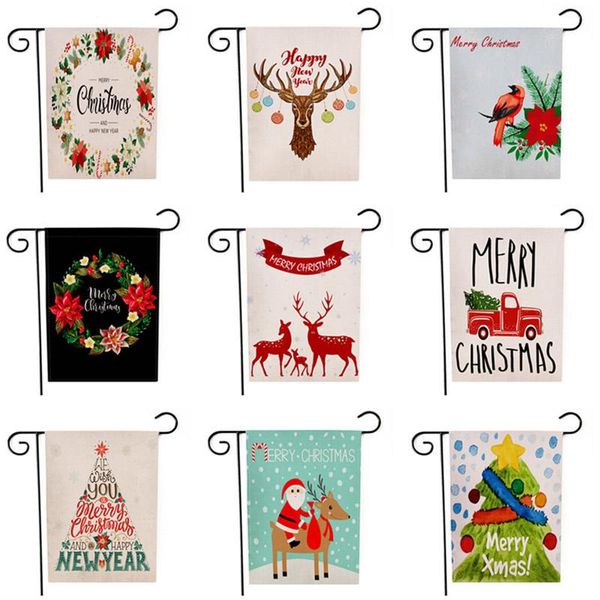 in stock 2020 christmas theme pattern flags santa claus printing garden banners two sides snowman patterns multi colors flag 47*32cm
in stock 2020 christmas theme pattern flags santa claus printing garden banners two sides snowman patterns multi colors flag 47*32cm