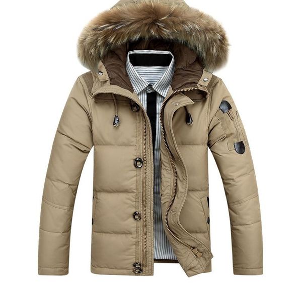 2020 winter jacket men big size 3xl real fur collar hooded white duck down jacket thick down jackets men warm coat003, Black
2020 winter jacket men big size 3xl real fur collar hooded white duck down jacket thick down jackets men warm coat003, Black