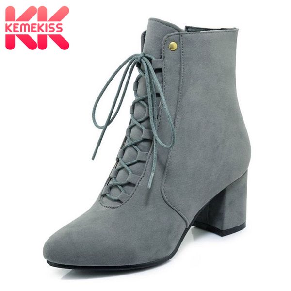 boots kemekiss size 34-48 high heels women ankle cross strap zipper winter shoes women's warm plush fur ladies botas footwear, Black
boots kemekiss size 34-48 high heels women ankle cross strap zipper winter shoes women's warm plush fur ladies botas footwear, Black