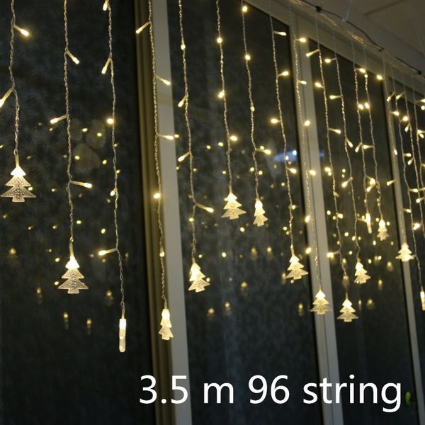 decoration 3.5m 96 led curtain fairy string lights new year xmas christmas decorations for home navidad ornament gift
decoration 3.5m 96 led curtain fairy string lights new year xmas christmas decorations for home navidad ornament gift