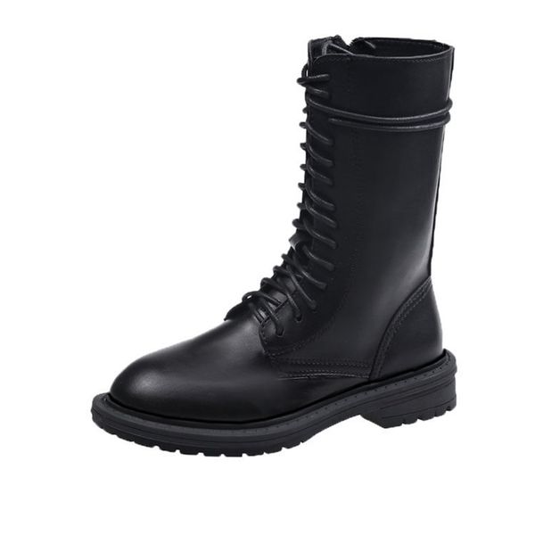 soft leather lace up zipper mid-tube booties fur boots woman british vintage boots warm black plus size
soft leather lace up zipper mid-tube booties fur boots woman british vintage boots warm black plus size