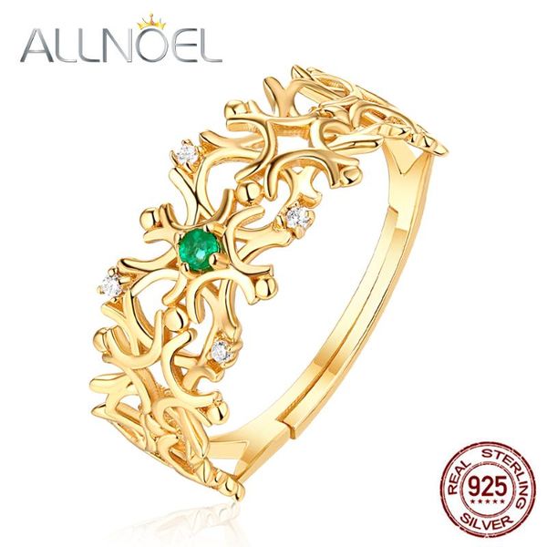 allnoel real 925 sterling silver rings for women 1.5 mm natural emerald gemstone snowflake ring wedding jewelry for women gifts, Golden;silver
allnoel real 925 sterling silver rings for women 1.5 mm natural emerald gemstone snowflake ring wedding jewelry for women gifts, Golden;silver