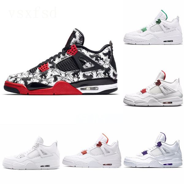 cool grey 4 pure money metallic pack men basketball shoes 4s pine green court purple university orange red sneaker j#07-340
cool grey 4 pure money metallic pack men basketball shoes 4s pine green court purple university orange red sneaker j#07-340