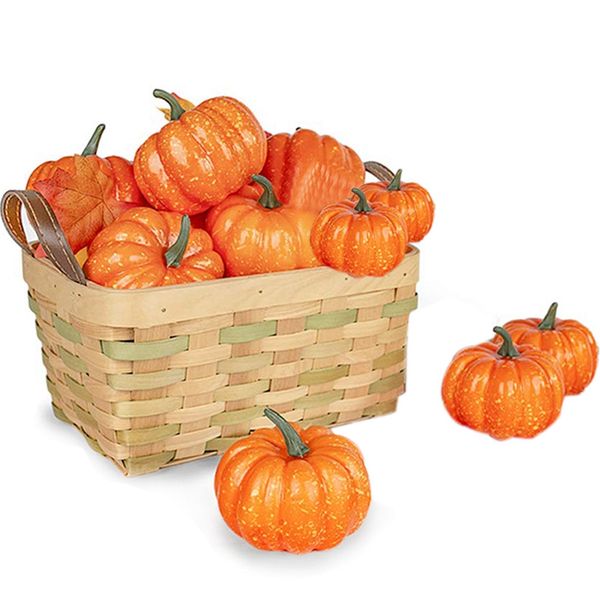 decorative flowers & wreaths artificial pumpkins for decoration, 12pcs mini fake vegetables halloween thanksgiving autumn ornaments
decorative flowers & wreaths artificial pumpkins for decoration, 12pcs mini fake vegetables halloween thanksgiving autumn ornaments