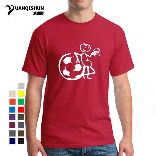 забавный foot ball и пиво printed t shirt высокое качество 16 цветов хлопка короткие топы tee fashion boutique одежда streetwear
забавный foot ball и пиво printed t shirt высокое качество 16 цветов хлопка короткие топы tee fashion boutique одежда streetwear