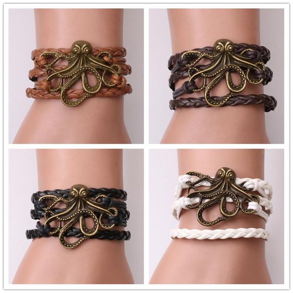 christmas gift big ocs knitting bracelet accessories women's men's punk gift of post, Black
christmas gift big ocs knitting bracelet accessories women's men's punk gift of post, Black