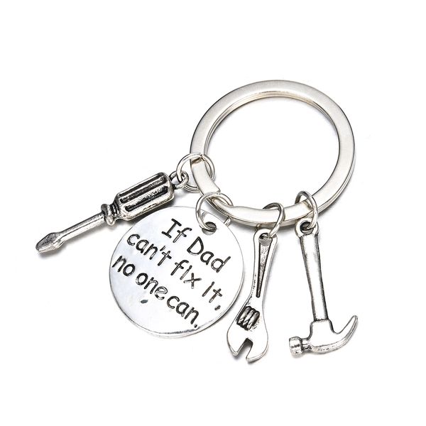 "if dad can't fix it no one can" hand tools keychain daddy key rings gift for dad fathers day, father fashion key chain acces
"if dad can't fix it no one can" hand tools keychain daddy key rings gift for dad fathers day, father fashion key chain acces