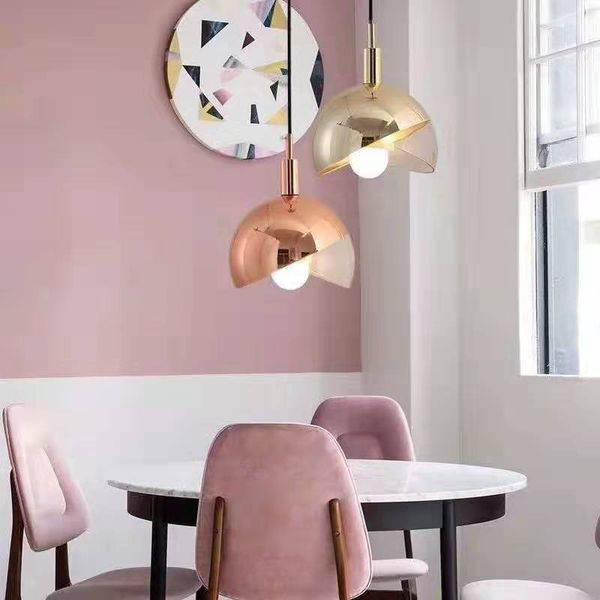 nordic creative led one-headed dining room chandelier modern lamp living room bedroom semi-circular small glass ball hanging
nordic creative led one-headed dining room chandelier modern lamp living room bedroom semi-circular small glass ball hanging