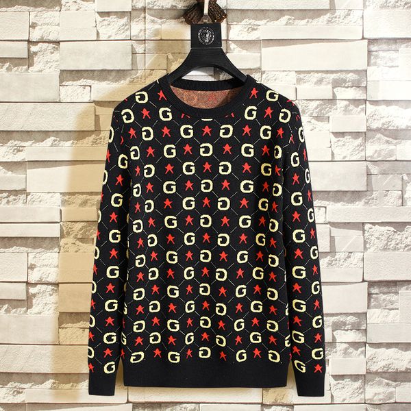 2020 autumn and winter men's jacquard and fit-up o-neck knitted men's fashion trend simple retro casual sweater men, Black;brown
2020 autumn and winter men's jacquard and fit-up o-neck knitted men's fashion trend simple retro casual sweater men, Black;brown