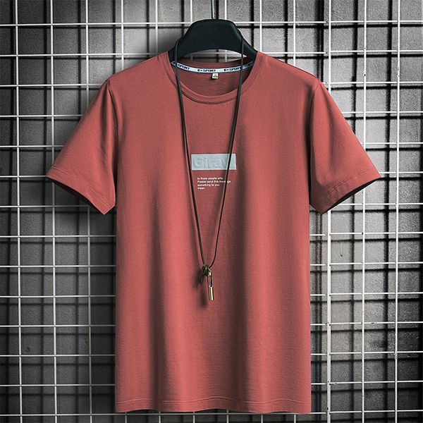 casual t-shirt 2020 youth new round neck fashion trend round neck short sleeve men's summer t-shirt men's, Black 
casual t-shirt 2020 youth new round neck fashion trend round neck short sleeve men's summer t-shirt men's, Black