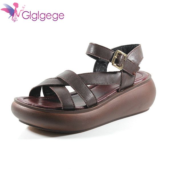 sandals glglgege retro women 2021 wedge platform gladiator for summer shoes genuine leather mid heel sandal female, Black
sandals glglgege retro women 2021 wedge platform gladiator for summer shoes genuine leather mid heel sandal female, Black