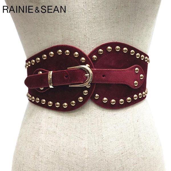 rainie sean extra wide belt women cummerbunds for women rivet vintage red corset female belts for dresses korean accessories, Black;brown
rainie sean extra wide belt women cummerbunds for women rivet vintage red corset female belts for dresses korean accessories, Black;brown
