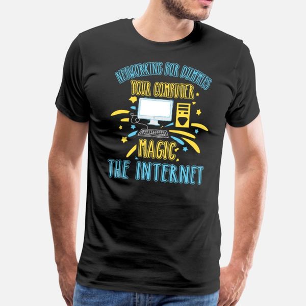 networking for dummies internet magic funnylife t shirt men design tee shirt size s-3xl costume crazy comfortable spring autumn shirt
networking for dummies internet magic funnylife t shirt men design tee shirt size s-3xl costume crazy comfortable spring autumn shirt