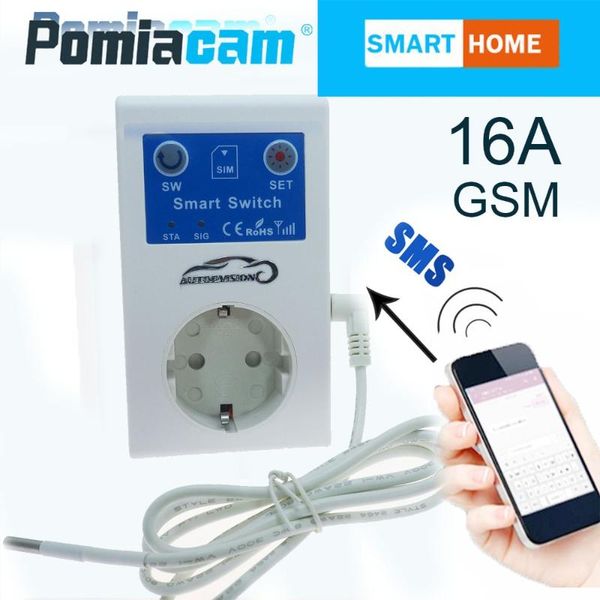 sc1 16a gsm socket eu power outlet switch remote home control garage door gate opener sms temperature control powerdown remind
sc1 16a gsm socket eu power outlet switch remote home control garage door gate opener sms temperature control powerdown remind